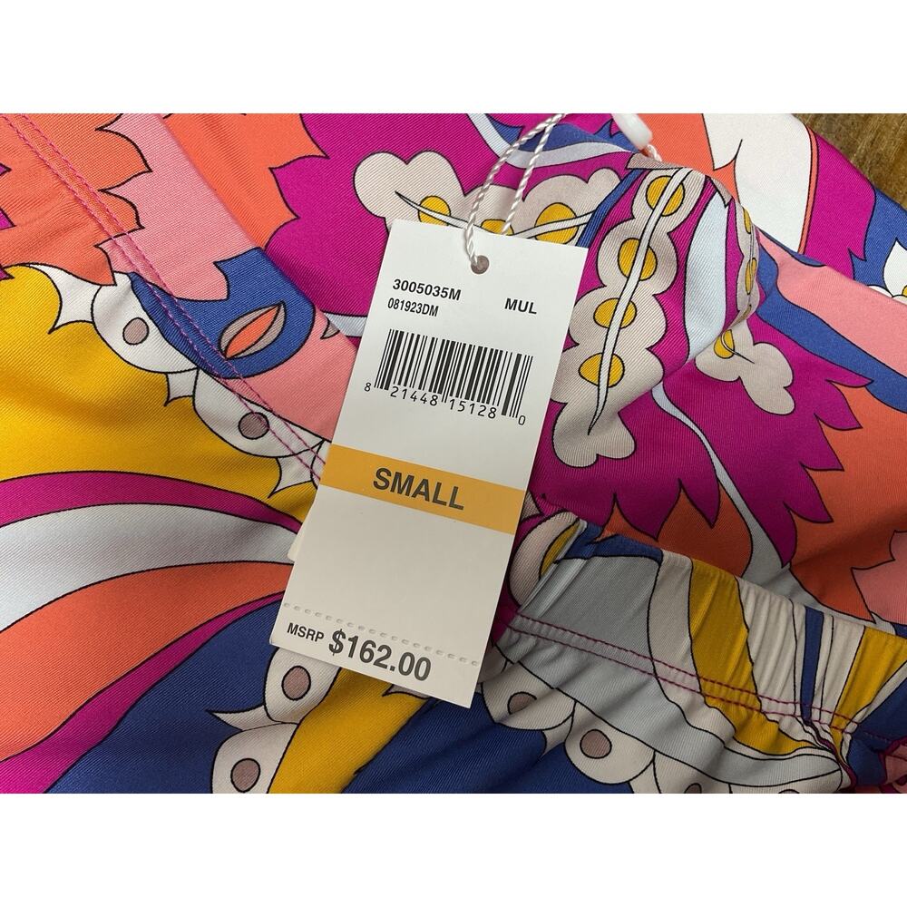 Trina Turk Multicolor Sevilla Swim Coverup Pants Size Small NWT - Picture 4 of 10